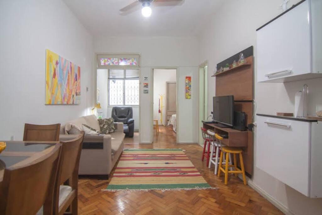Apartamento Charmoso Na Praia De Copacabana Rio de Janeiro Eksteriør bilde
