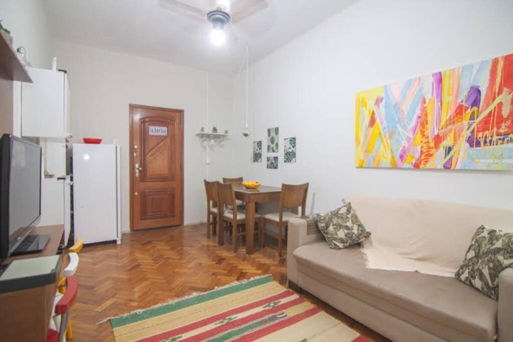 Apartamento Charmoso Na Praia De Copacabana Rio de Janeiro Eksteriør bilde